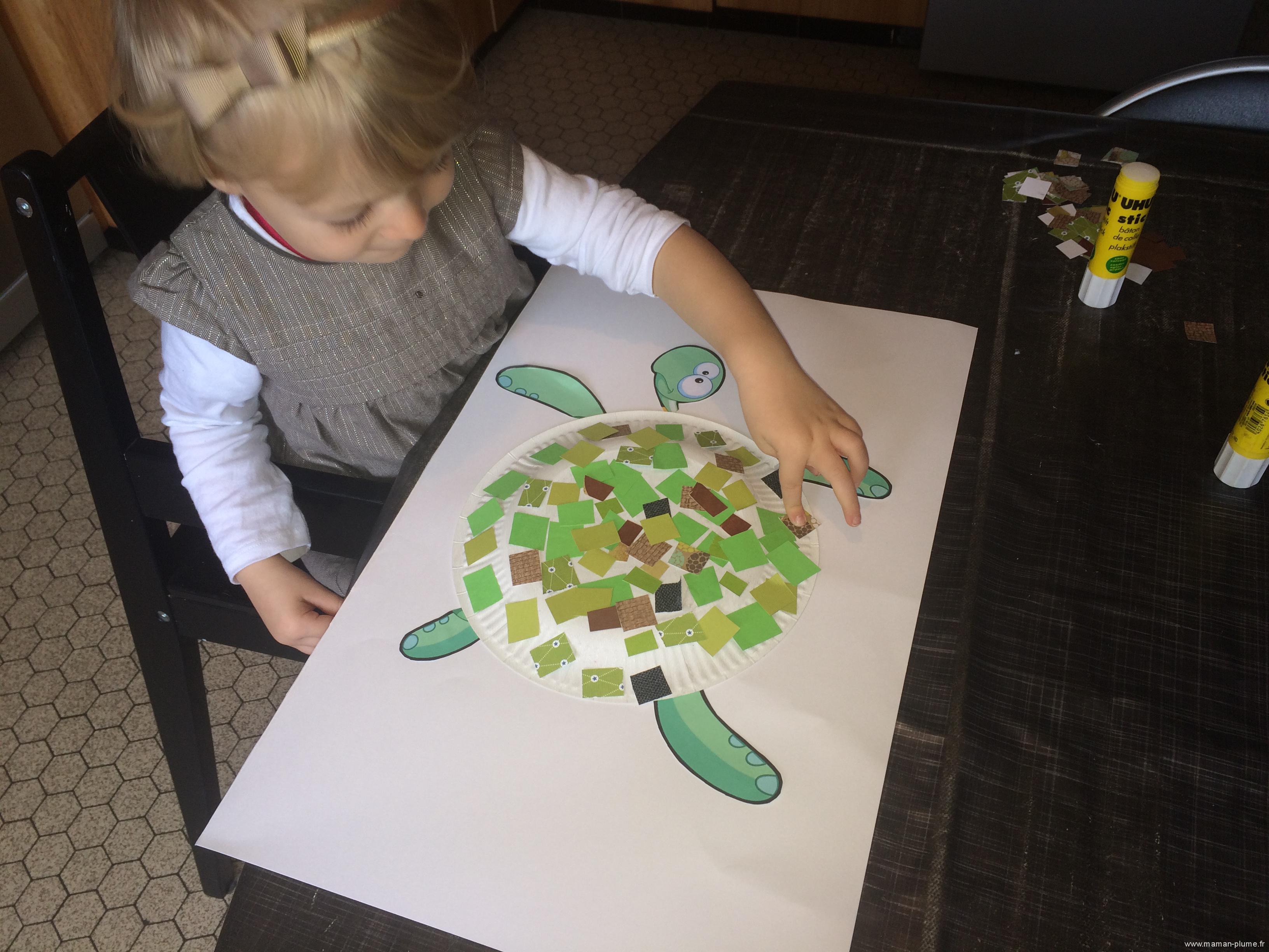 Maman, dessine moi une tortue