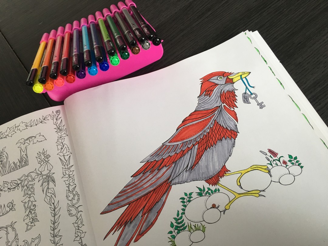 Les coloriages anti stress et les crayons Ulmann