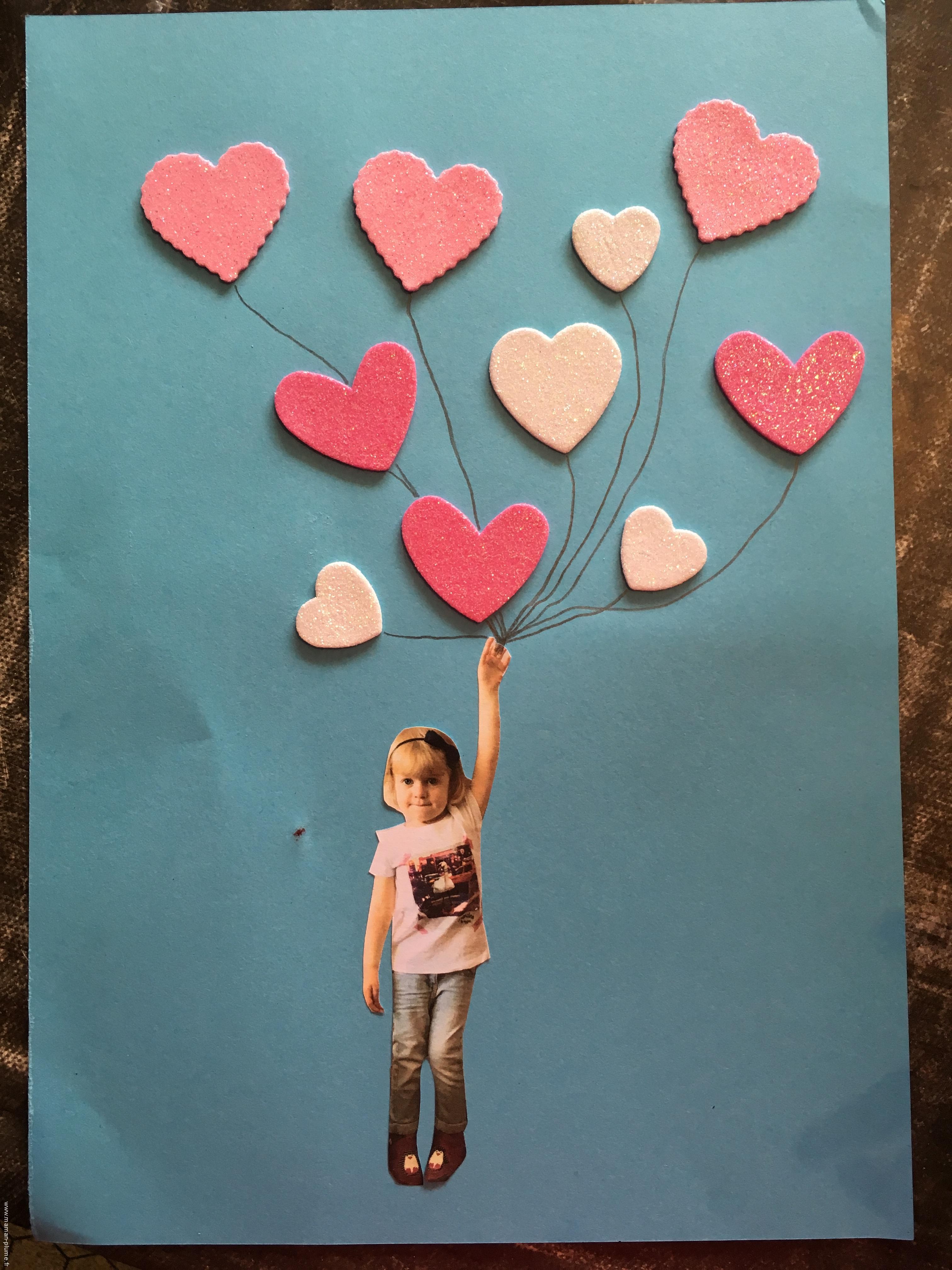 Bricolage Fête Des Parents Maternelle Une activité pour la fête des parents | Le blog de Maman Plume