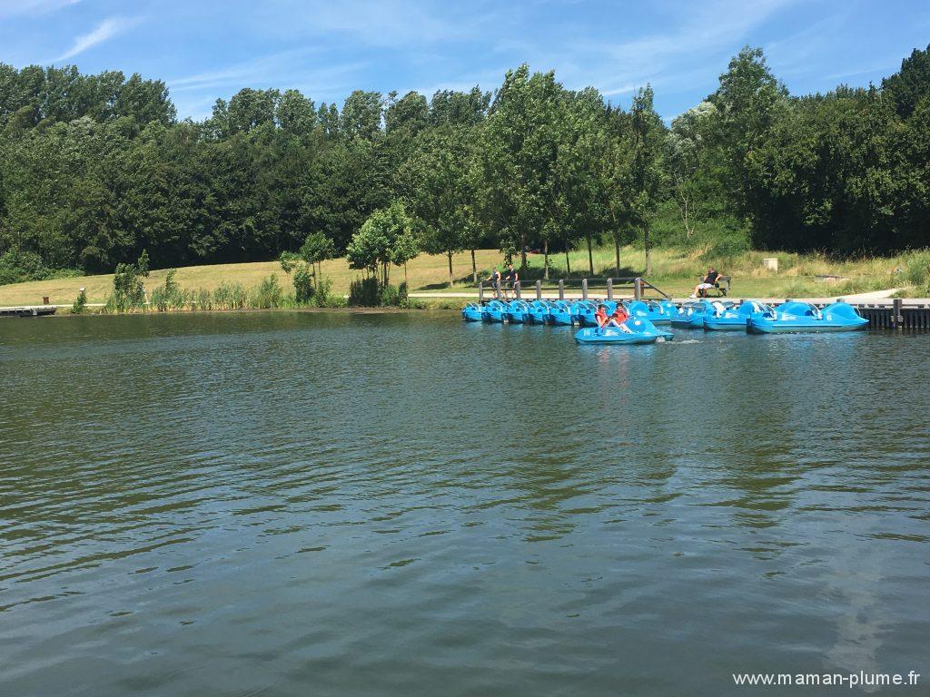 pedalo - base de loisirs de raismes