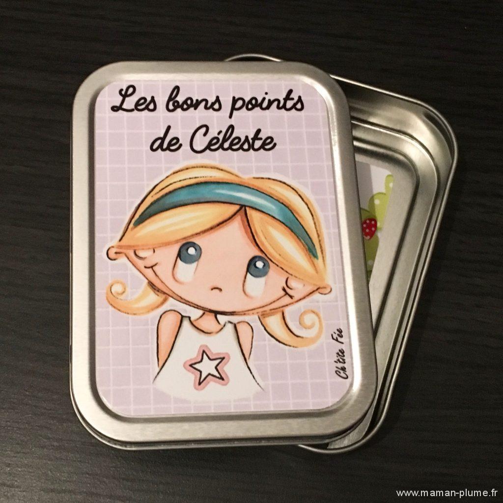 boite bon poinc chtite fee - personnalisée - maman blog lille