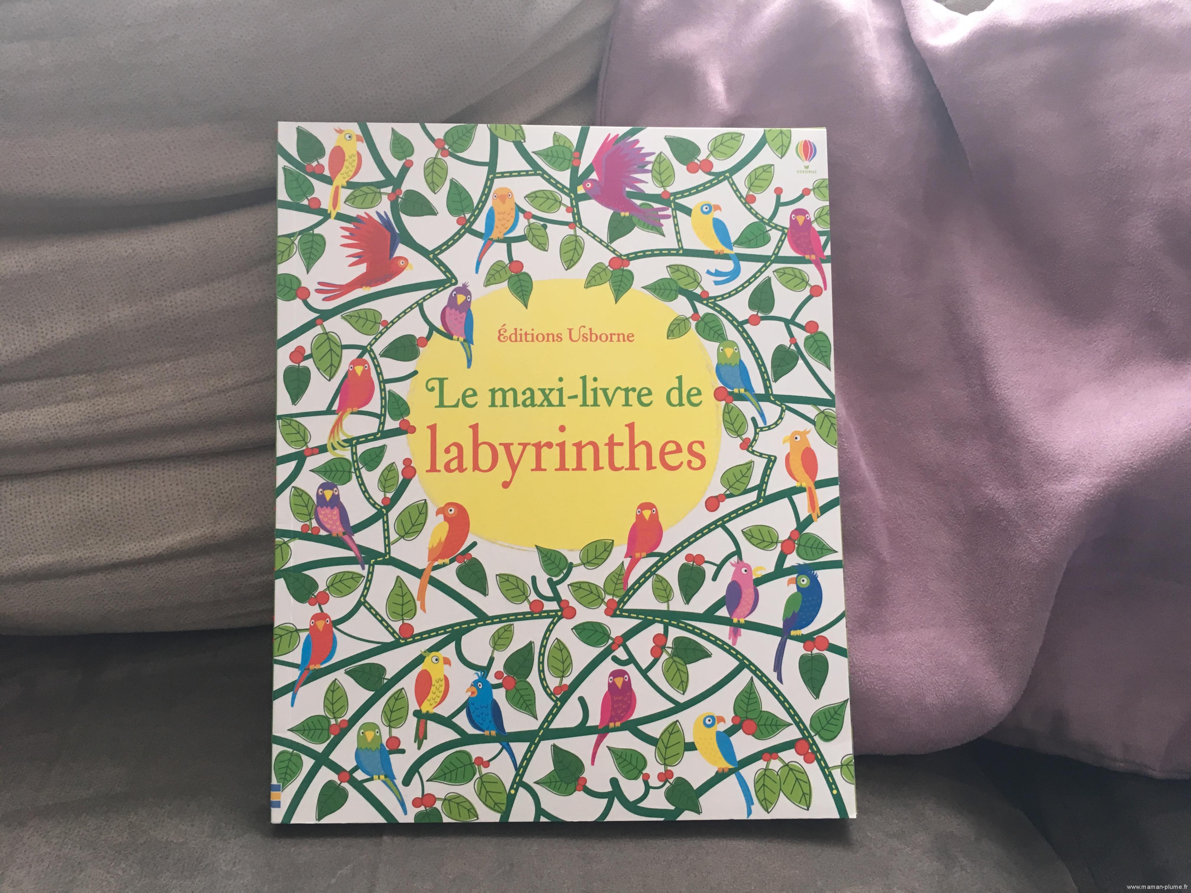 Le grand et Maxi livre des Labyrinthes des Editions Usborne
