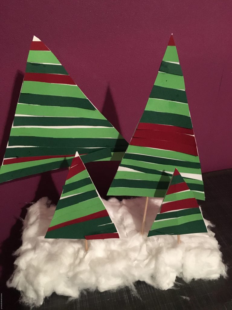 DIY Créons la forêt de noël