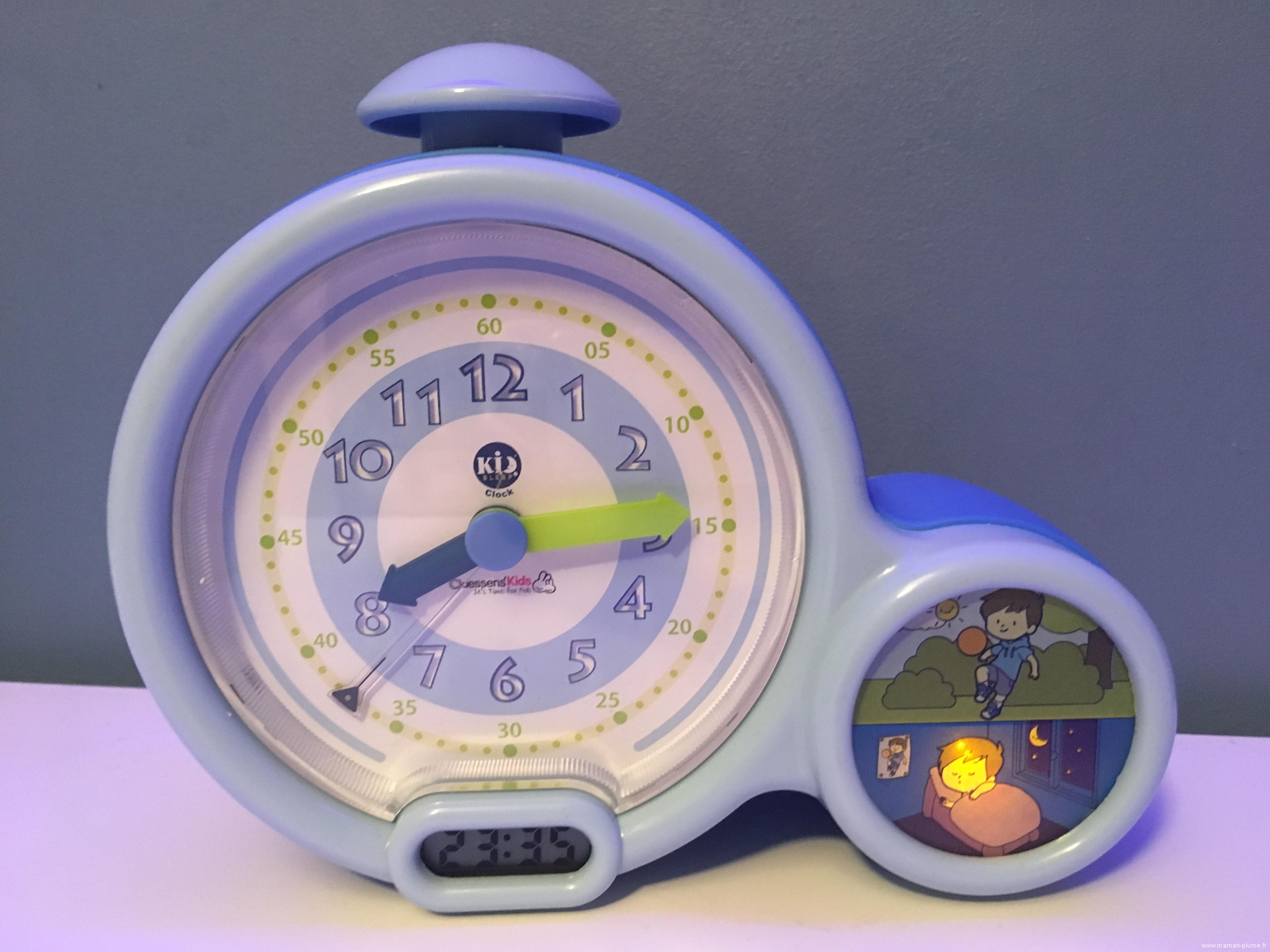 Claessens'kids Mon premier réveil Kid Sleep Clock Bleu