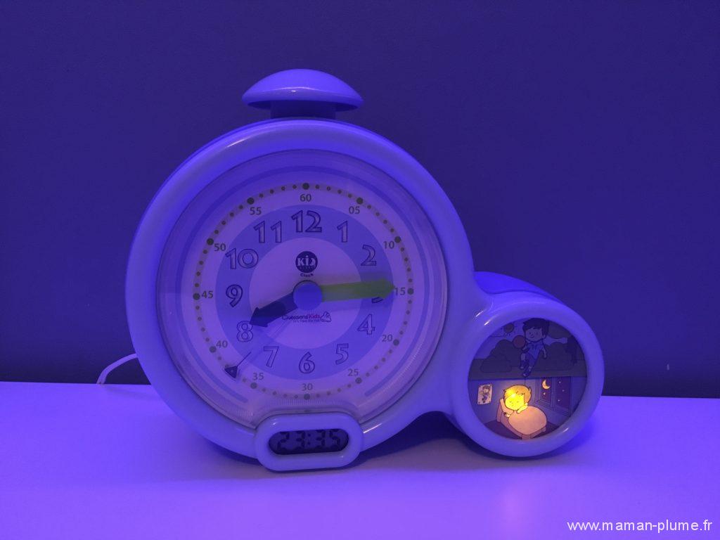Kid Sleep Clock Bleu mon premier réveil de grand