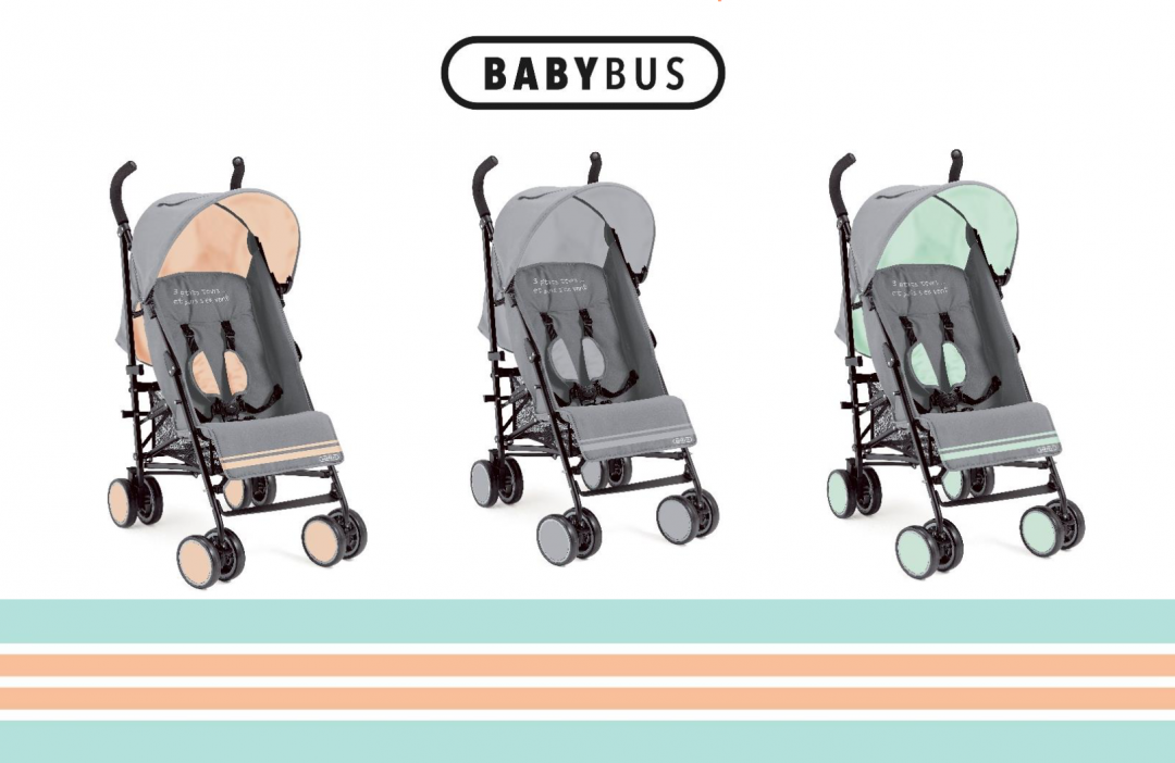 poussette canne autour de bébé