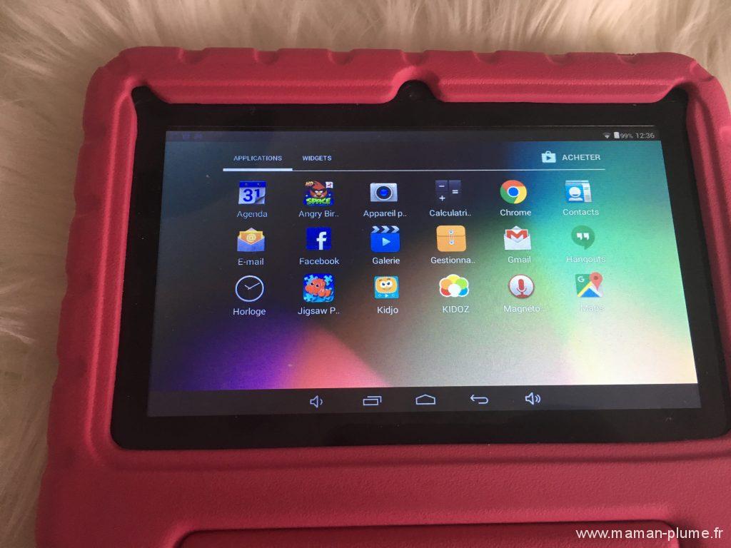 La tablette pour enfant Rotor