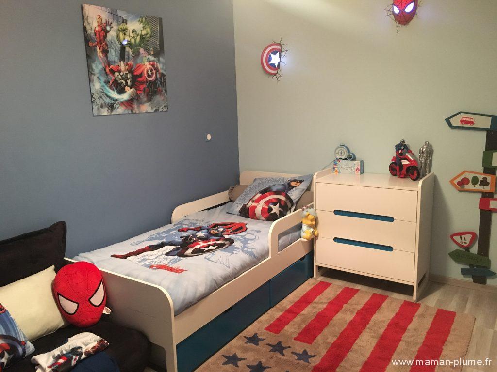Les super héros ont envahi la chambre de mon fils