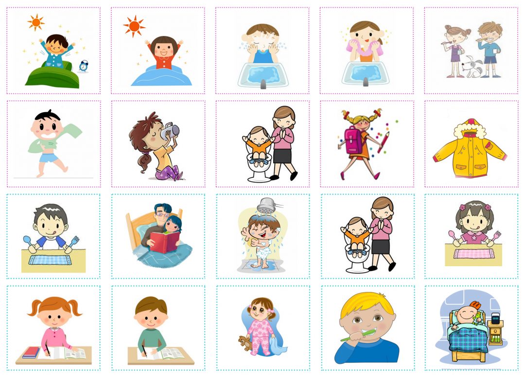 action tableau enfant
