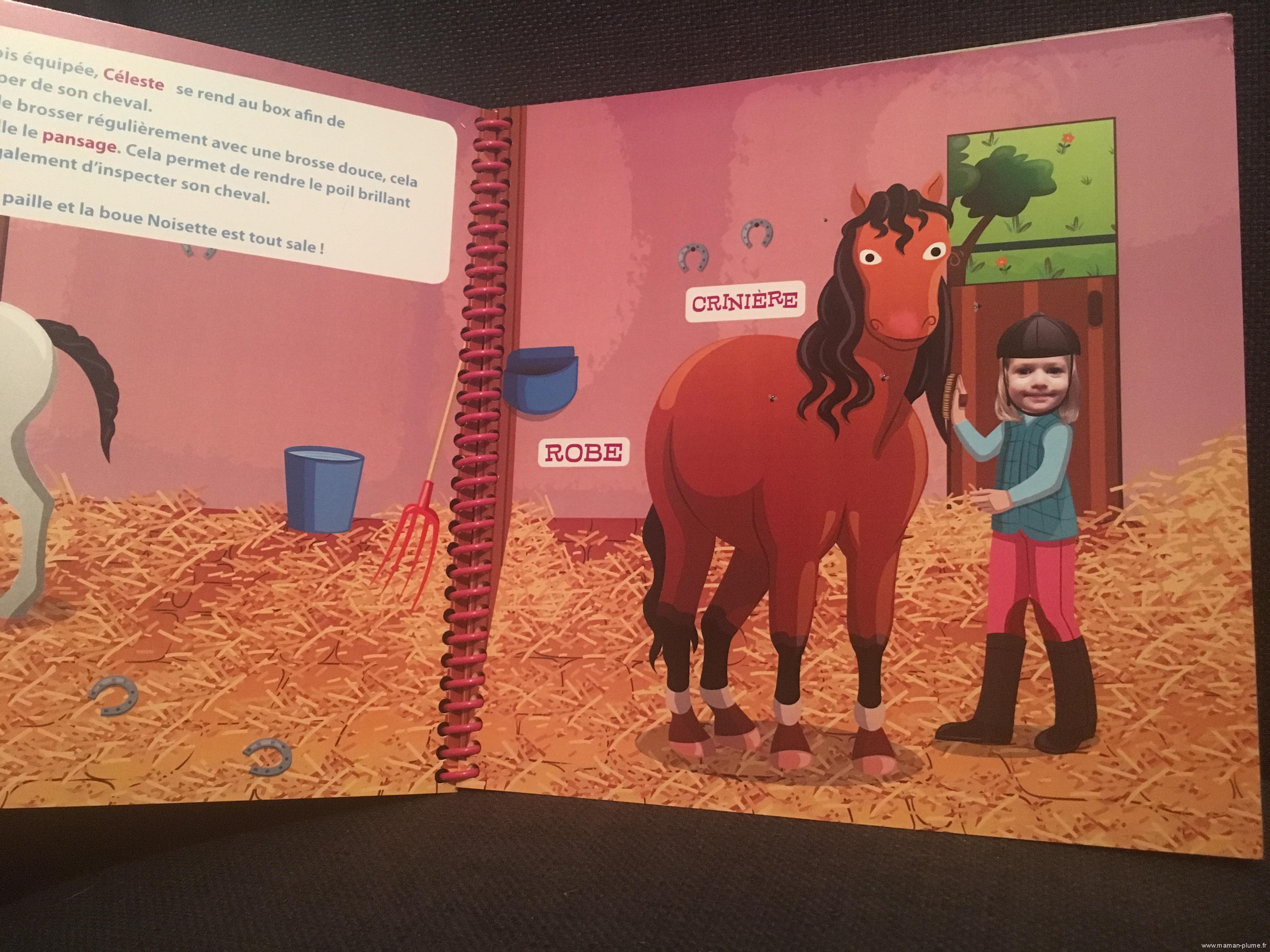 Livre personnalisé à la Ferme pour enfant avec photo - Plume Malice