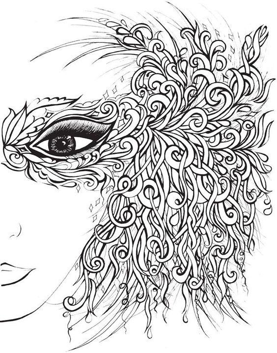 14 coloriage adultes pour sevader