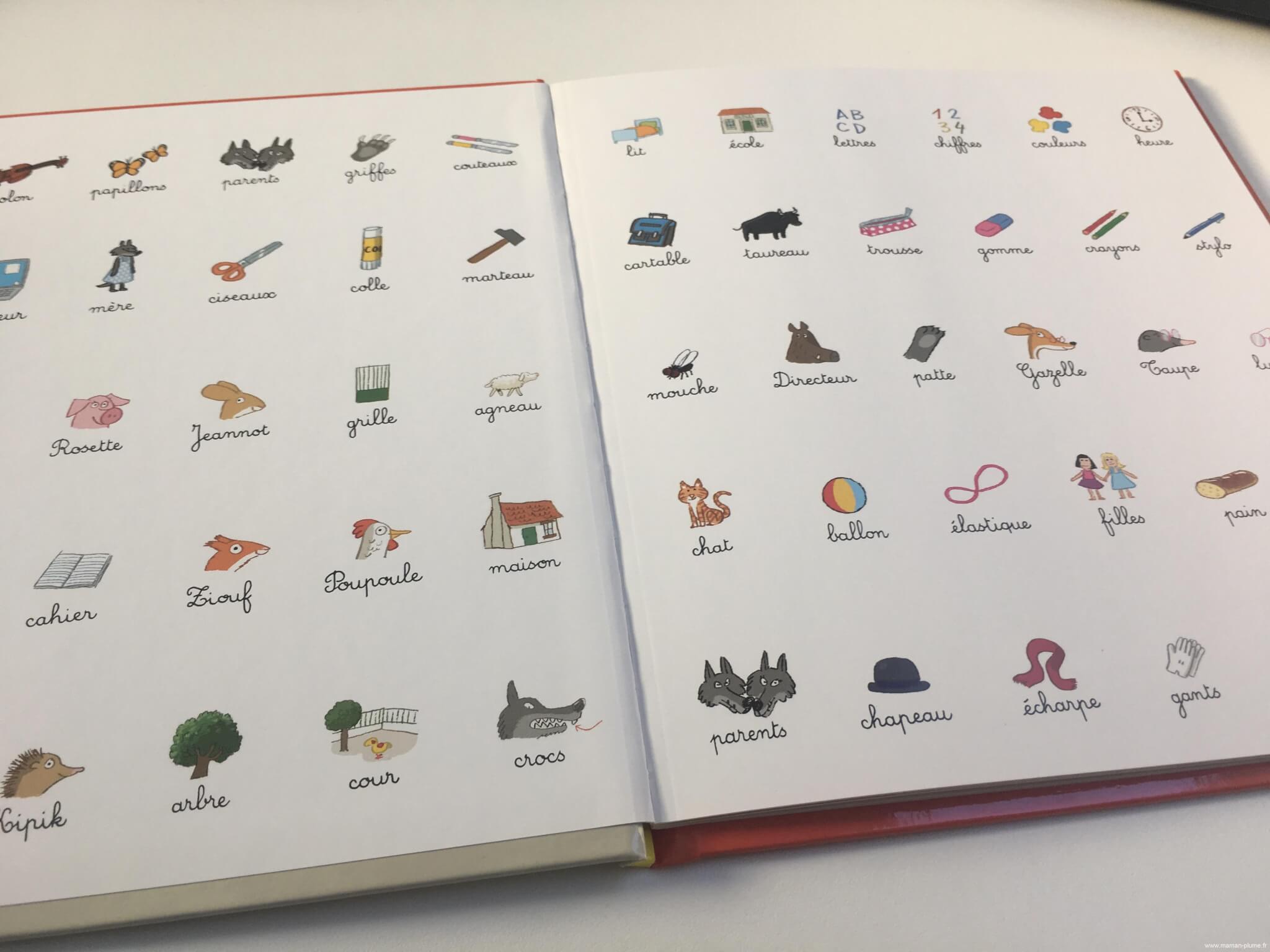 Livre enfant Le gentil petit loup - Lire avec les images - LITO