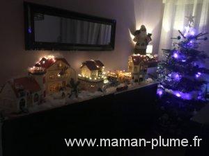 Notre village de noël Sylvanian !