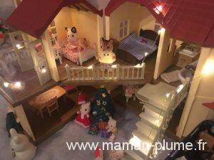 Notre village de noël Sylvanian !