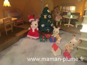 Notre village de noël Sylvanian !