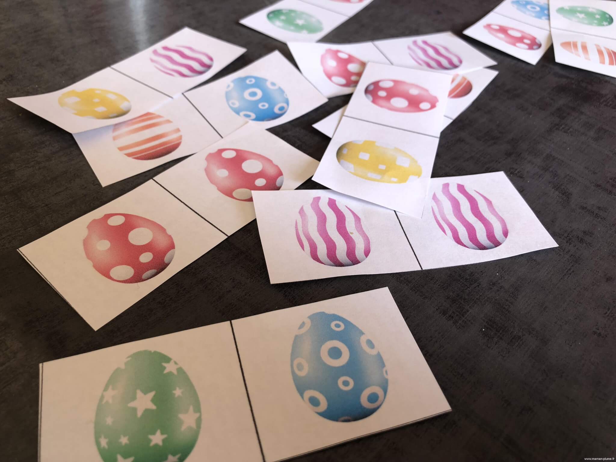 Mon domino de Pâques à imprimer en DIY ! - Le blog de Maman Plume