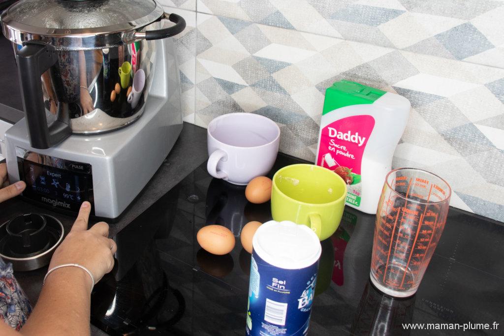 Mes petites chouquettes maison avec le Cook Expert de Magimix