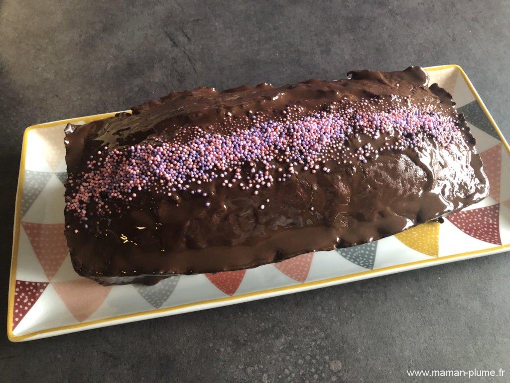 Mon cake au chocolat, la recette