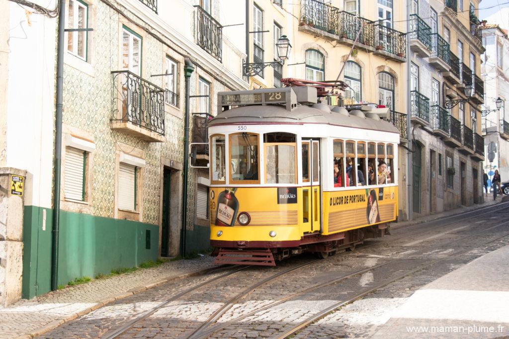 Notre séjour à Lisbonne &#8211; J2 A la découverte de l&rsquo;Alfama en tramway