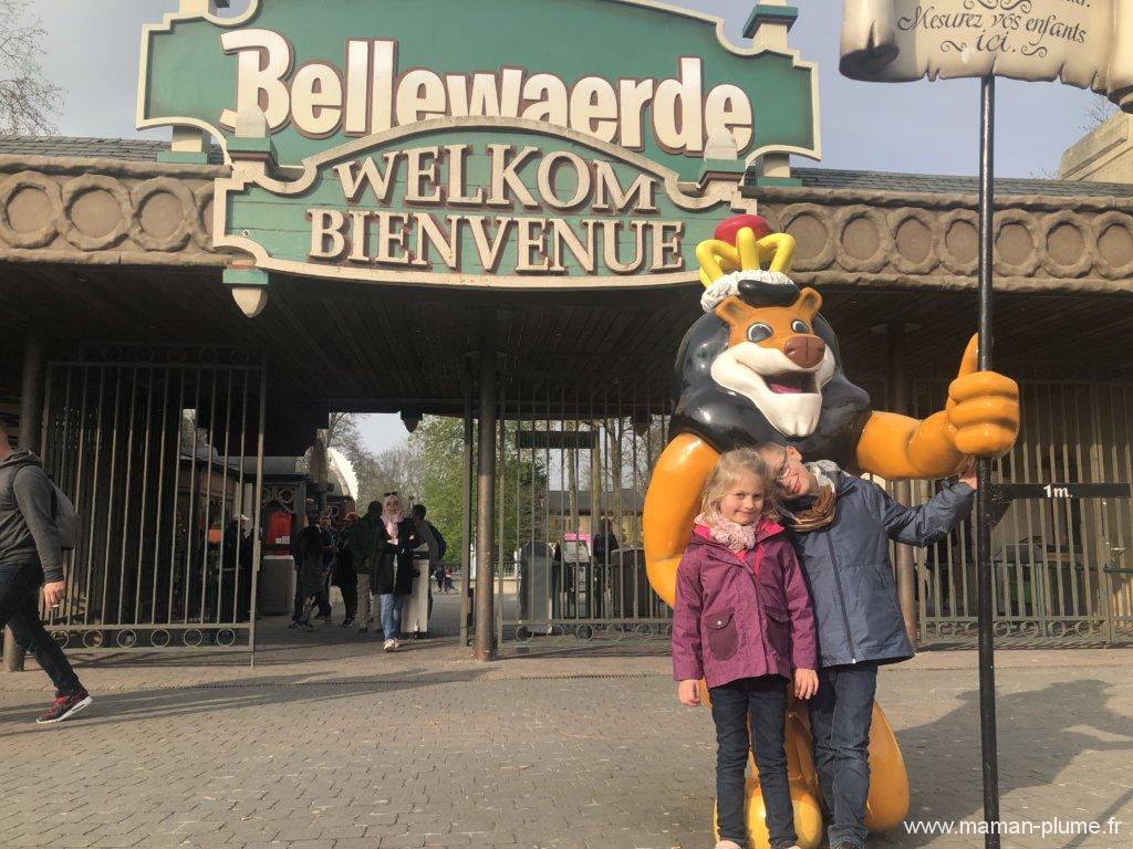 Une sortie en famille à Bellewaerde