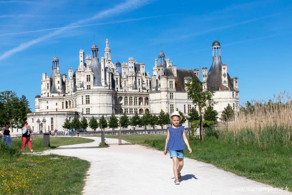 Promenade autour du château de Chambord