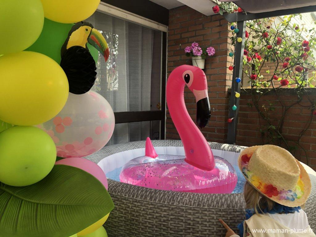 Une décoration tropicale pour les 1 ans de bébé !