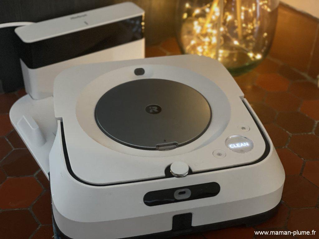 Robot laveur Braava Jet m6 d'Irobot, le test ! - Le blog de Maman Plume