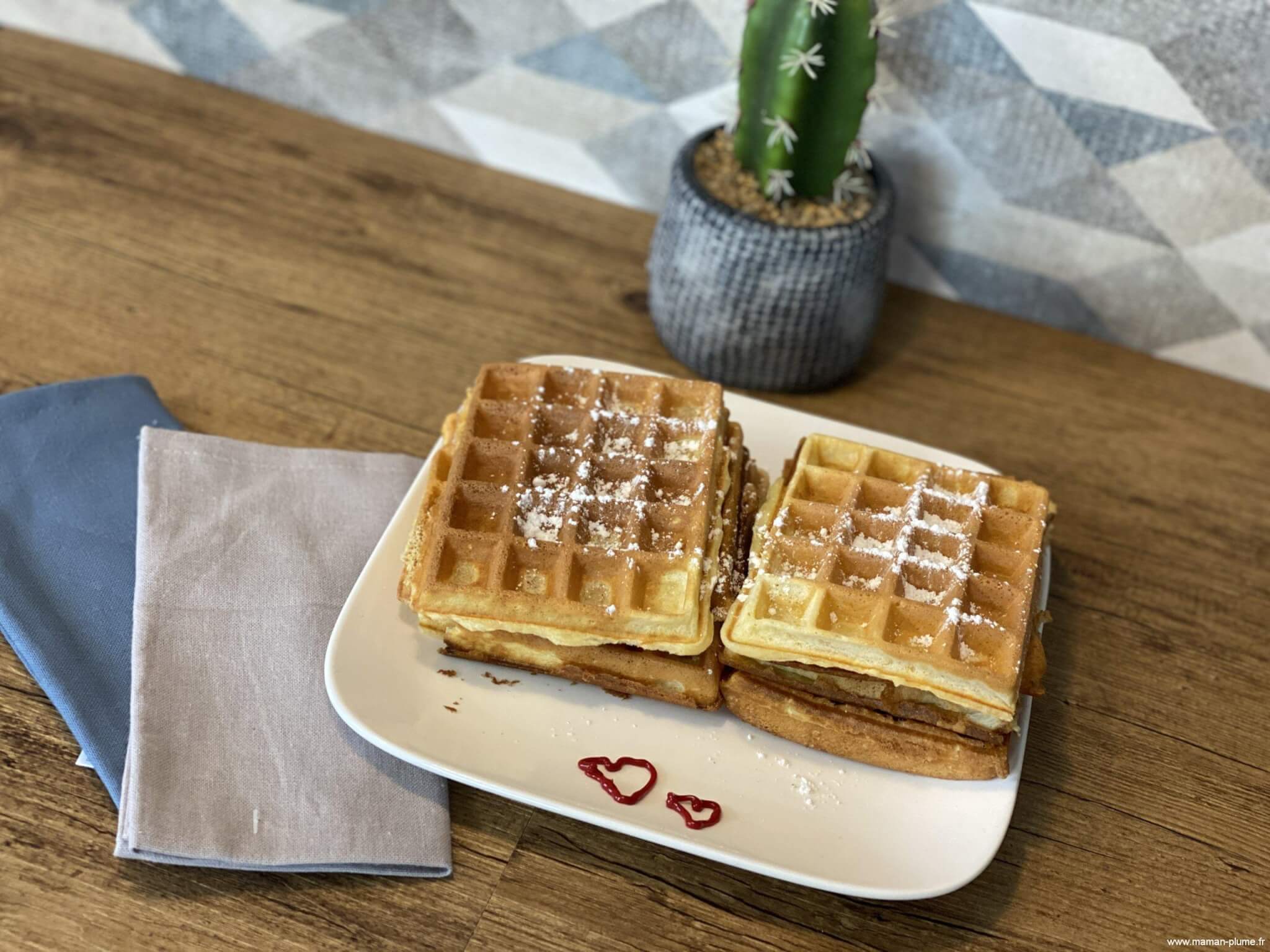 Les gaufres, une recette pour le goûter !