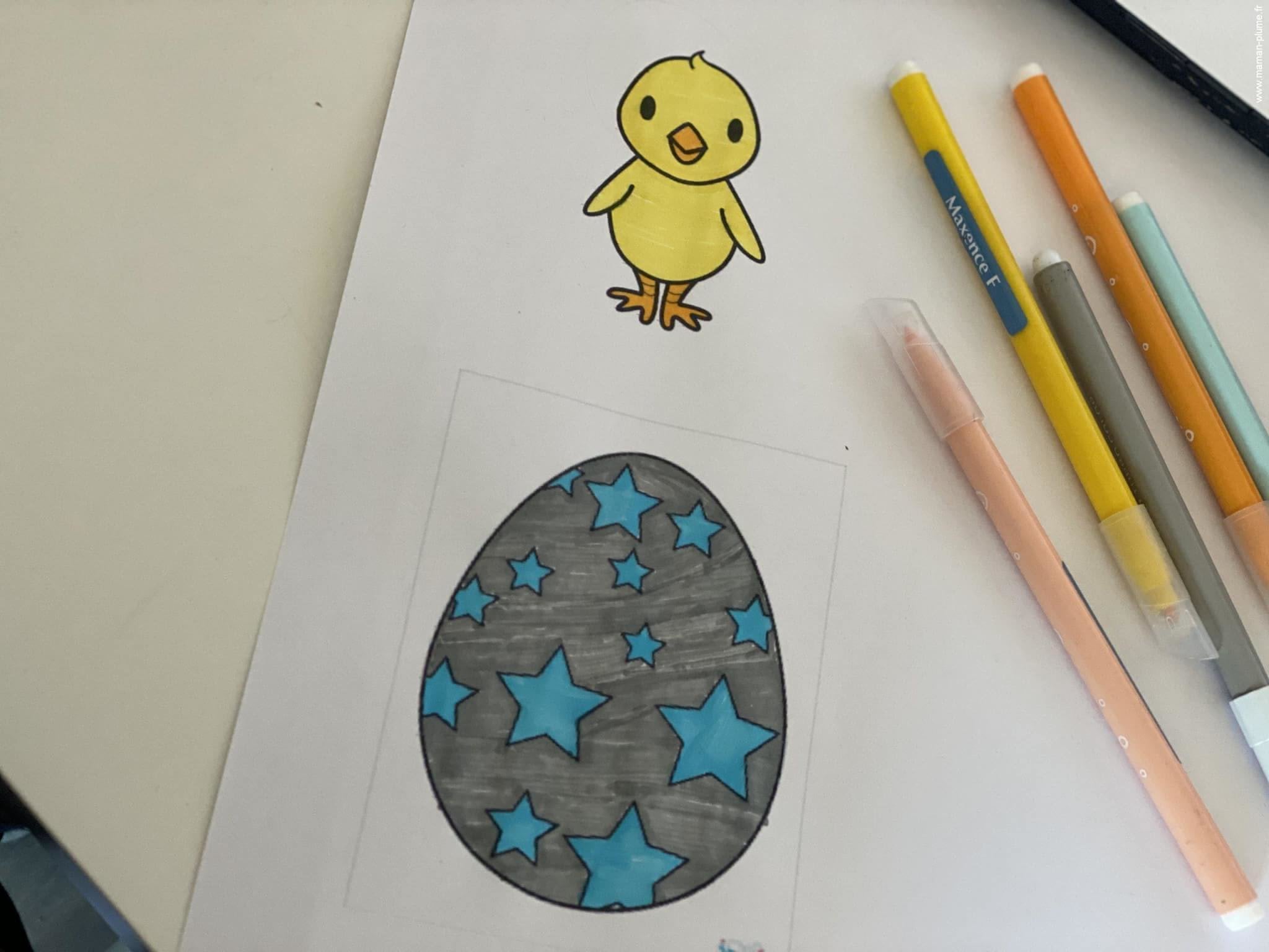 Le poussin caché dans l’oeuf, DIY !