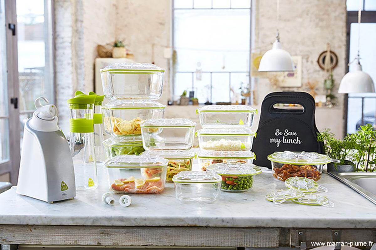 Be Save de Guy Demarle, je conserve mes plats !