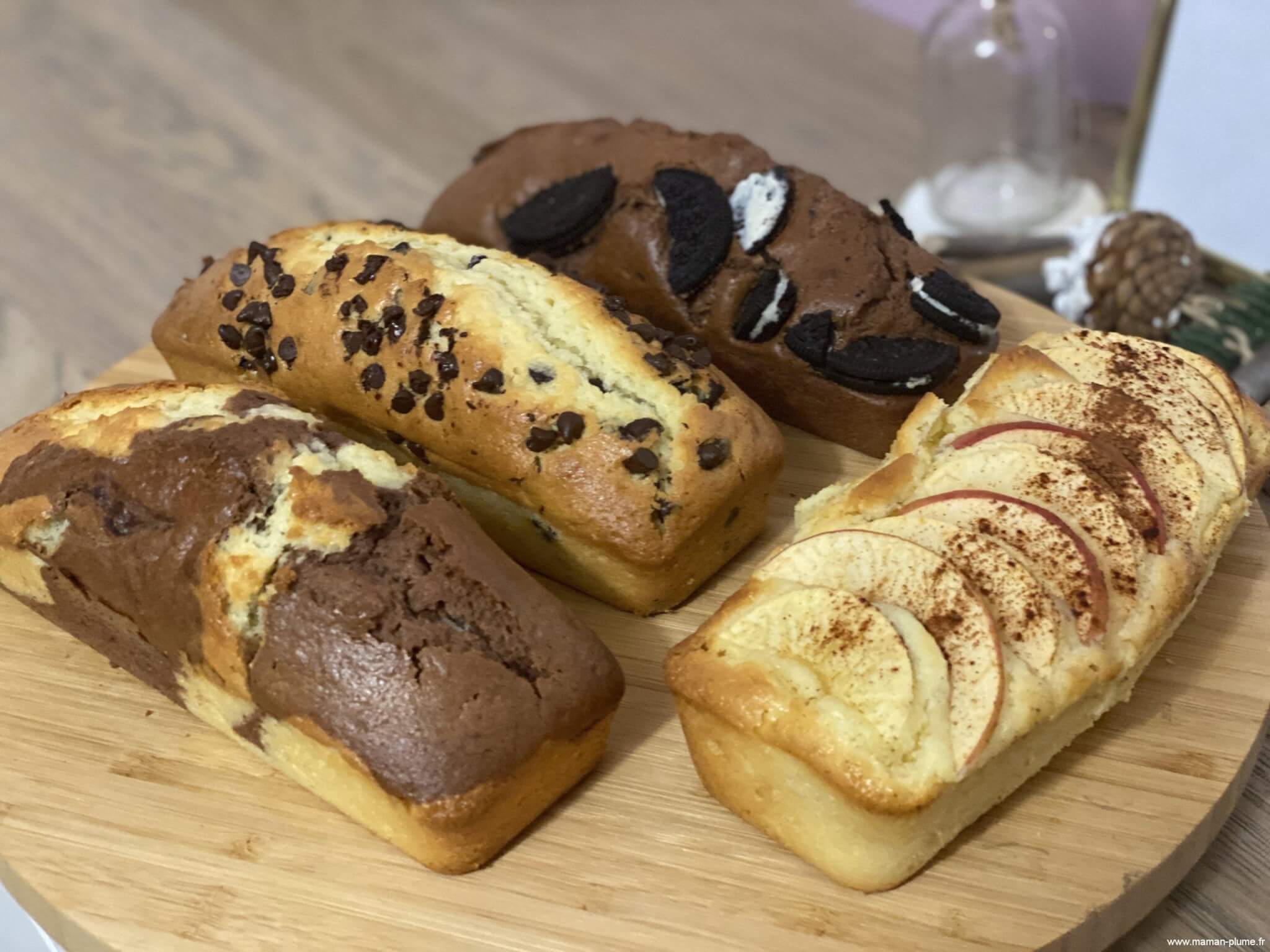 Mes cakes sucrés, la recette avec le moule 4 Quarts !