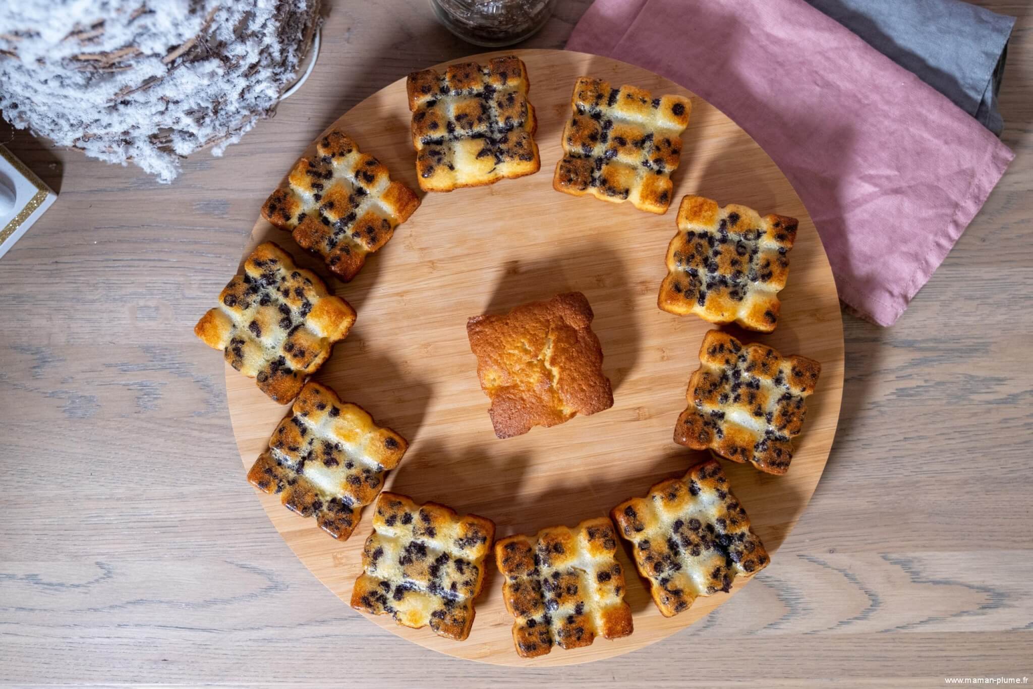 Minis tablettes amandes pomme chocolat !