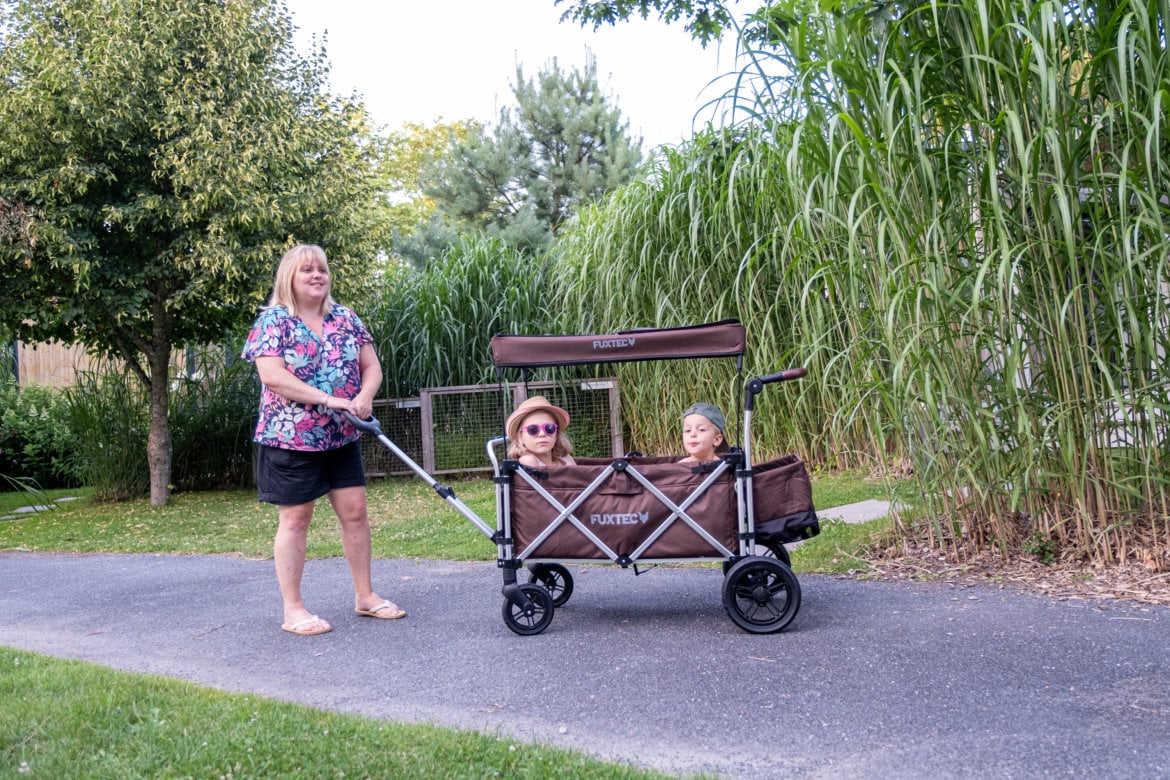 Le chariot Fuxtec pour partir en vadrouille