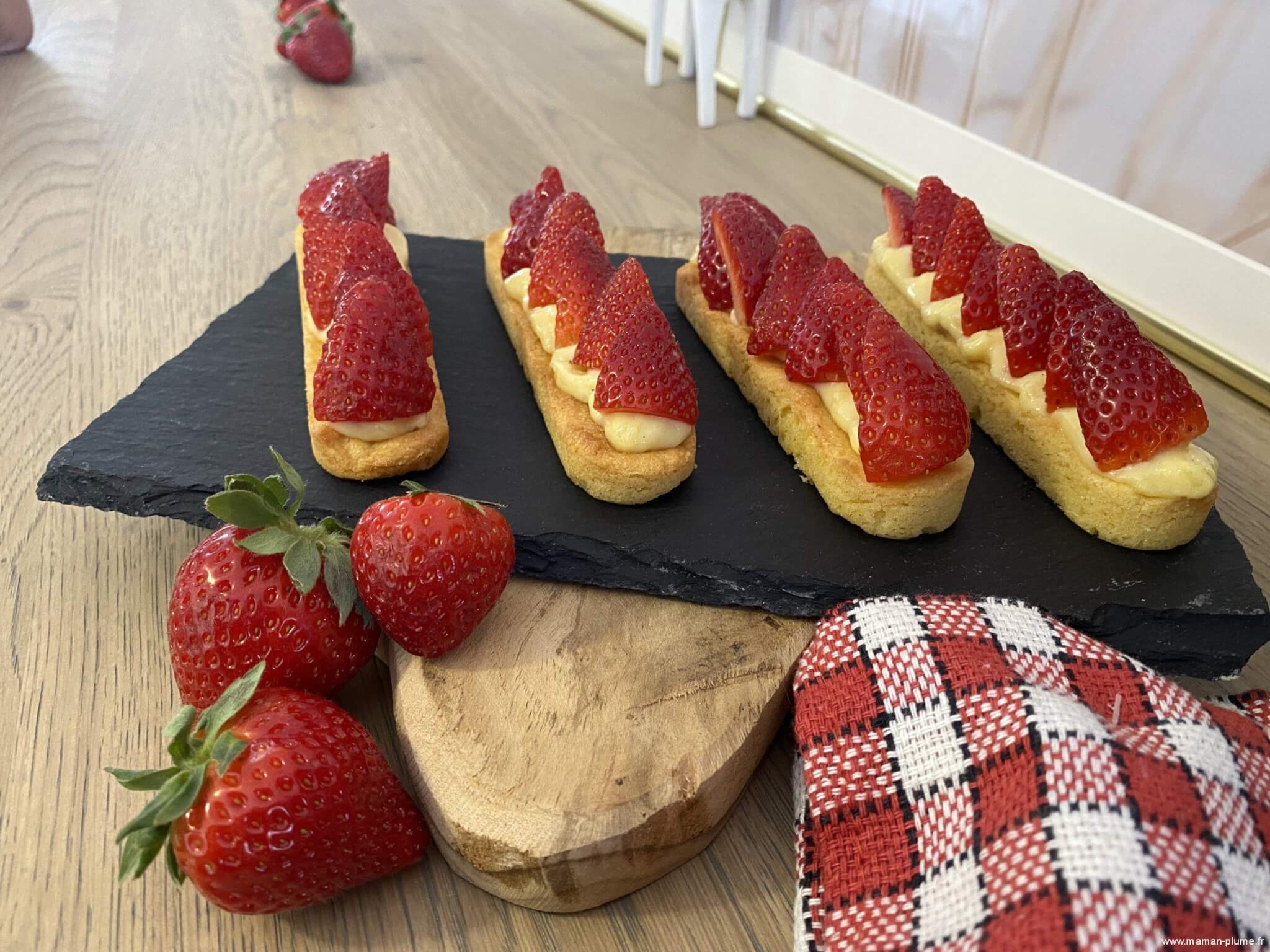 Recette &#8211; Les Tartelettes à la fraise