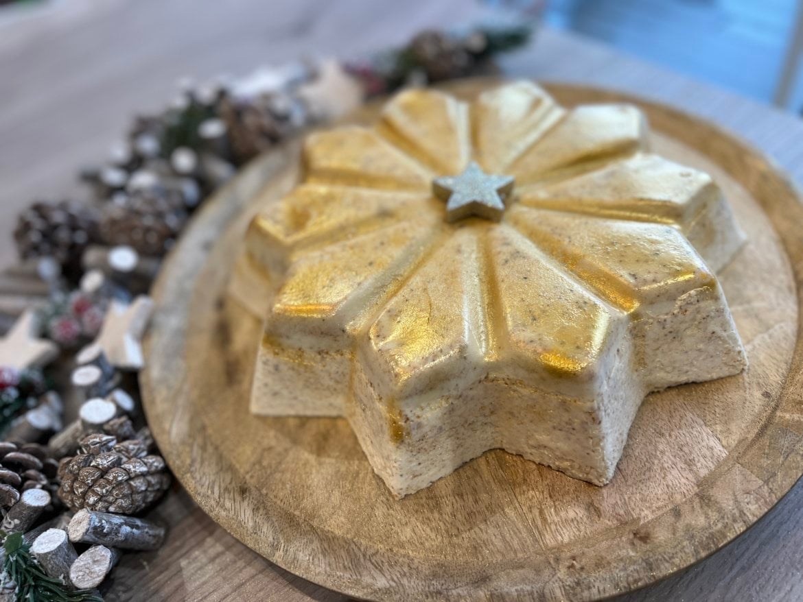 L’étoile de blanc-manger, une idée désert pour les fêtes