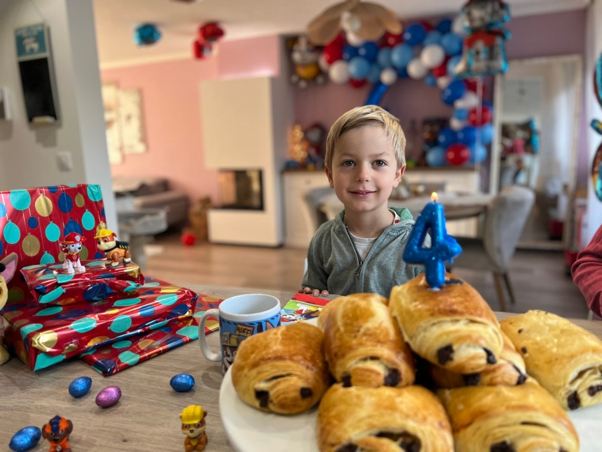 Les cadeaux d’anniversaire de mon petit garçon de 4 ans !