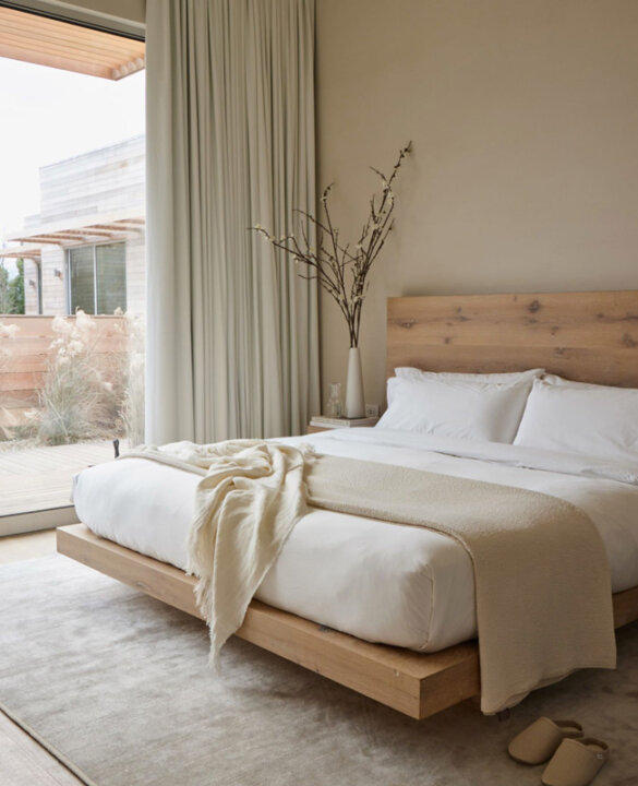 chambre epure minimaliste Une chambre minimaliste : 15 Idées Déco !