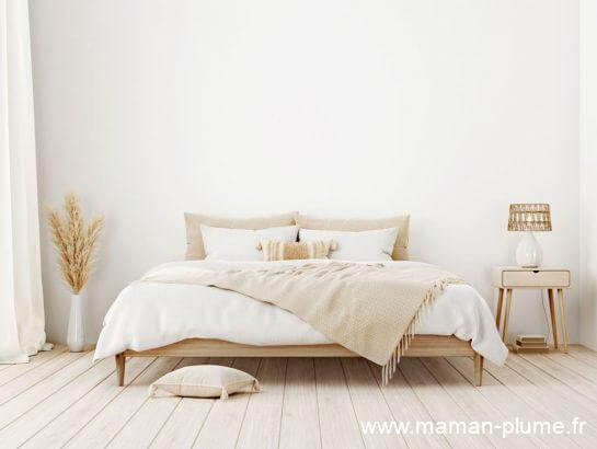 chambre minimaliste Une chambre minimaliste : 15 Idées Déco !