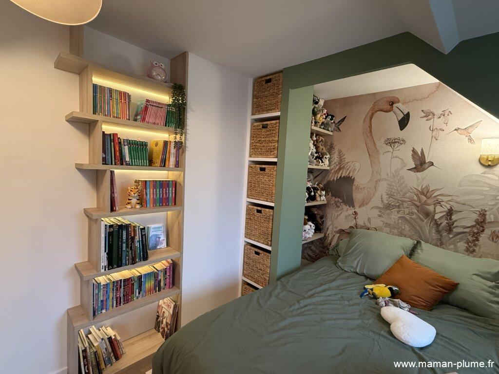 Avant / après : la transformation complète d’une chambre d’ado sous pente en cocon chaleureux et moderne