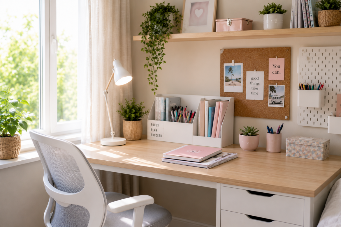 10 idées pour organiser le bureau d’un collégien avant la rentrée